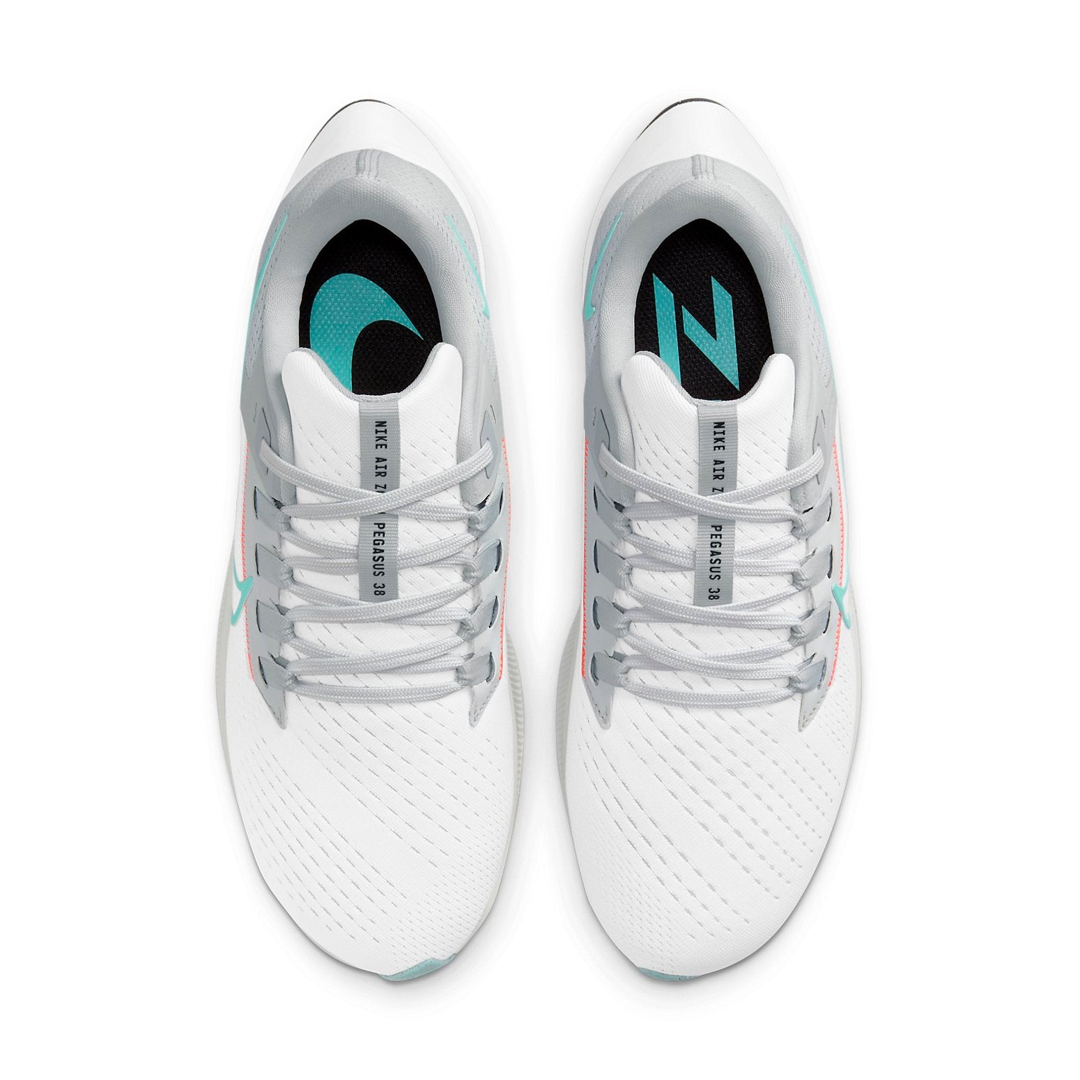 (WMNS) Nike Air Zoom Pegasus 38 'White Dynamic Turquoise' CW7358-105 - 4