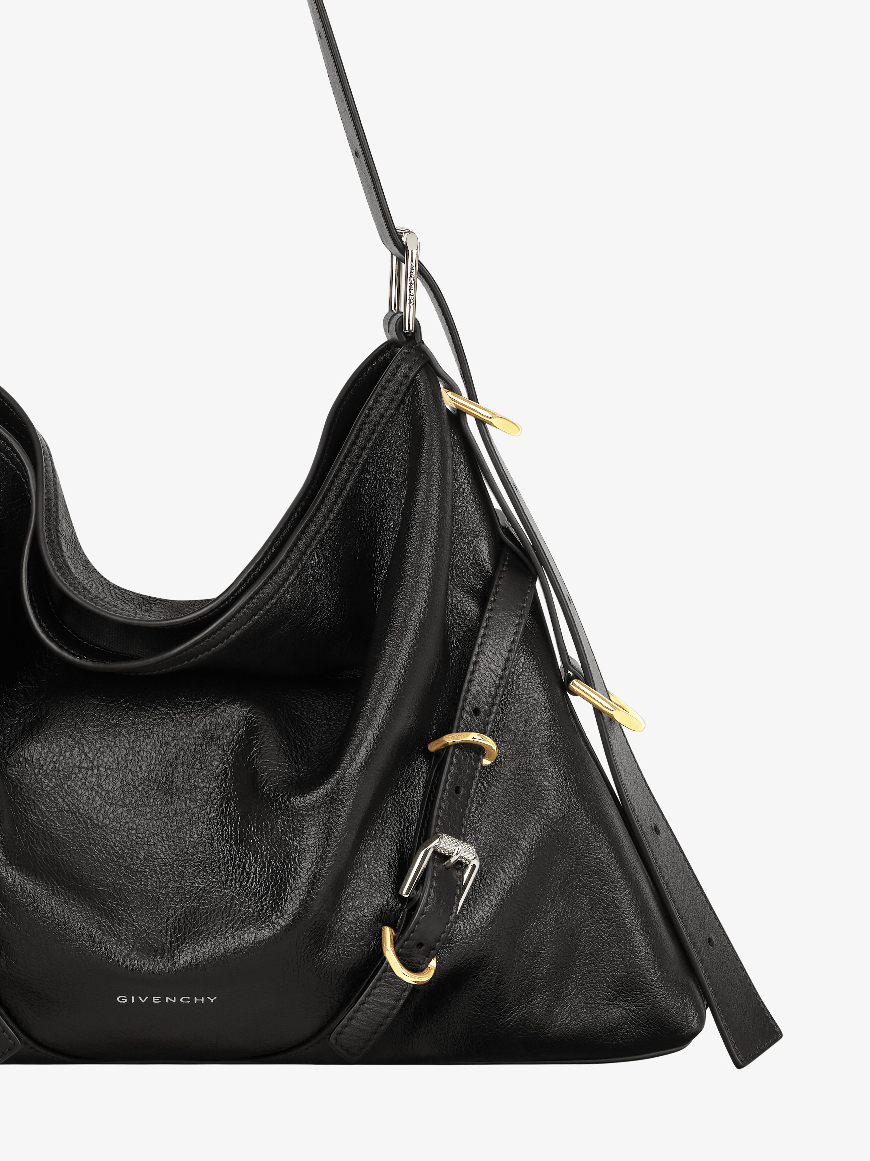 MEDIUM VOYOU BAG IN LEATHER - 6