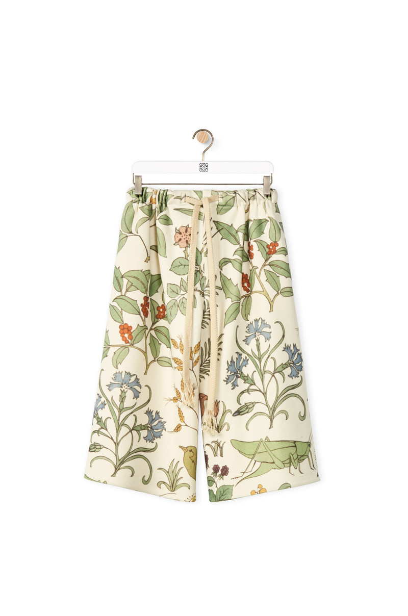 Herbarium shorts in wool - 1