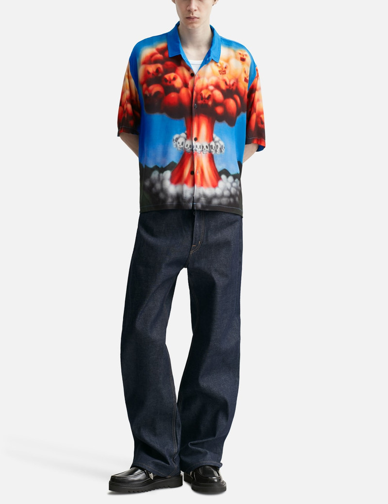 BRAIN DEAD BRAIN DEAD X A.P.C. TYPE 00 SELVEDGE DENIM PANT - INDIGO outlook