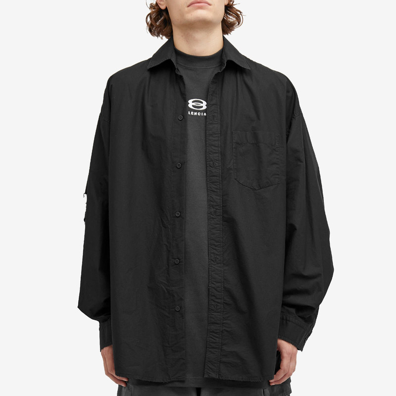 BALENCIAGA Balenciaga Layered Long Sleeve Shirt outlook