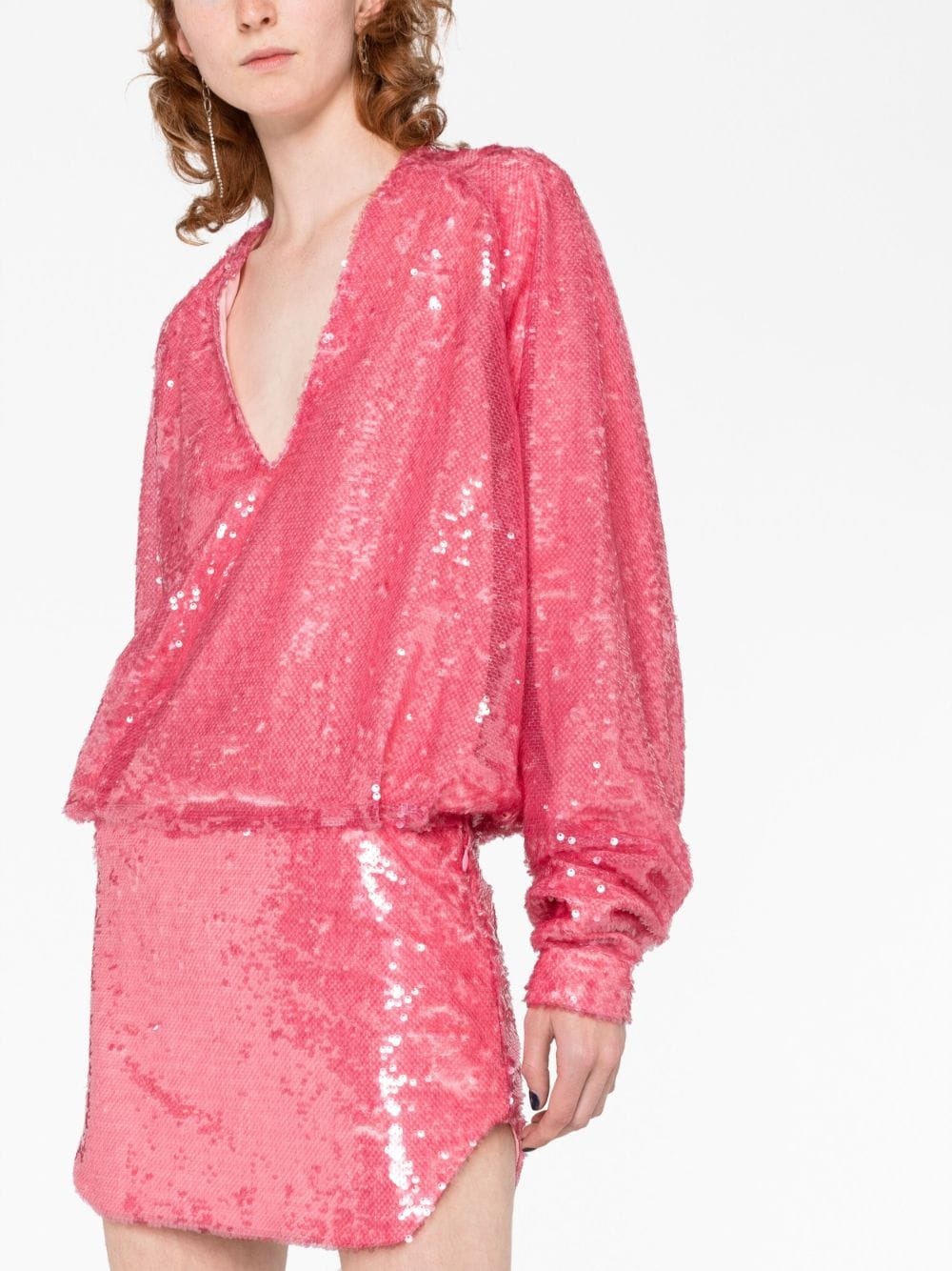 Gael sequin-embellished minidress - 3