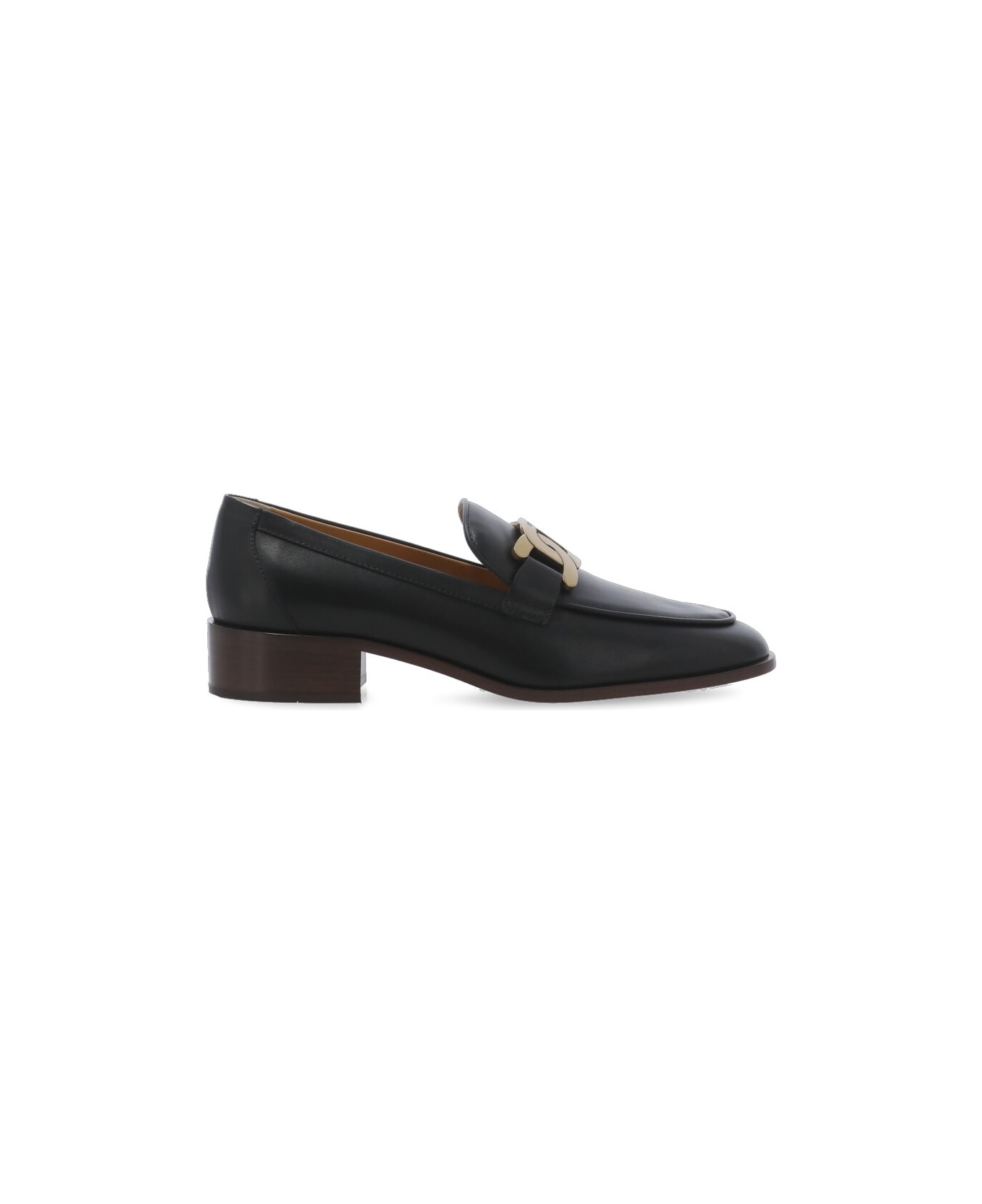 Chain Detail Loafers - 1