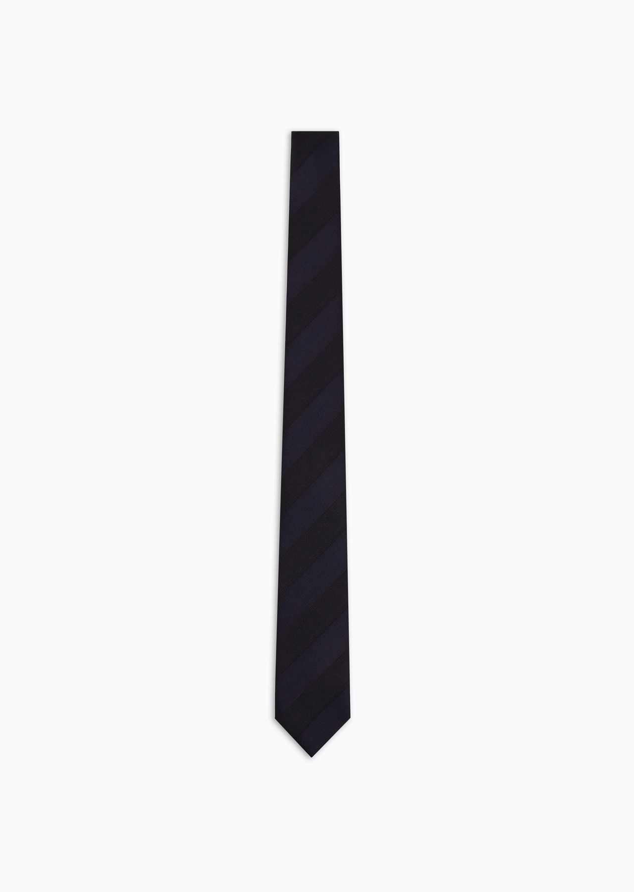 Silk and wool jacquard tie - 1