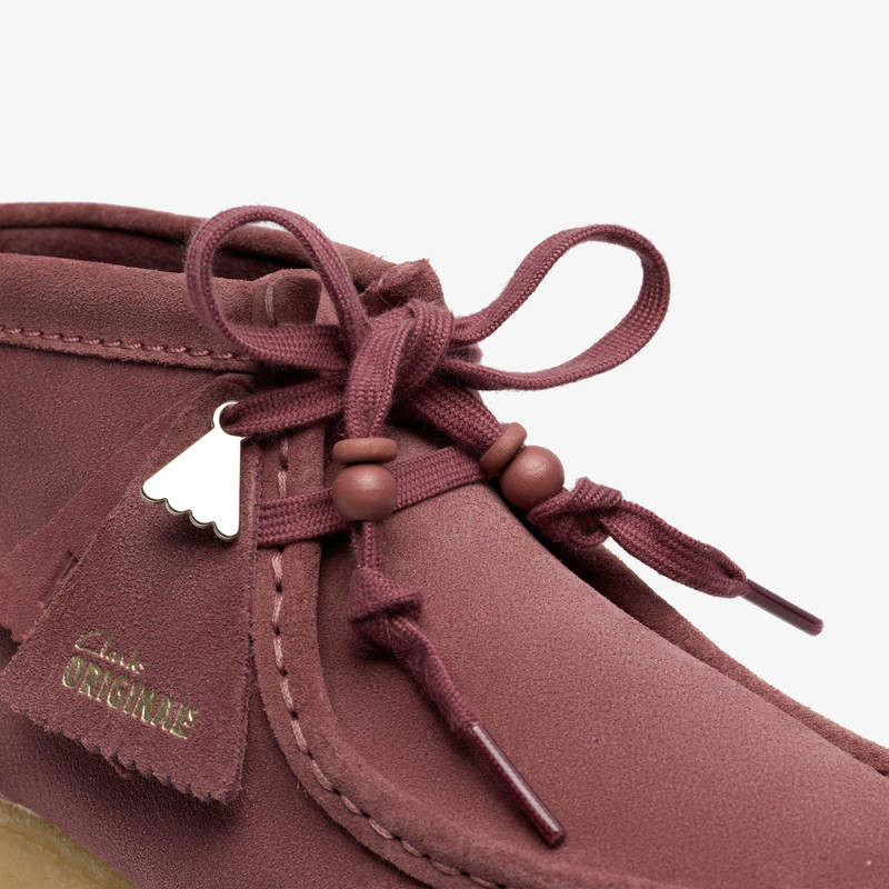 Wallabee Boot Rose Brown Suede 9