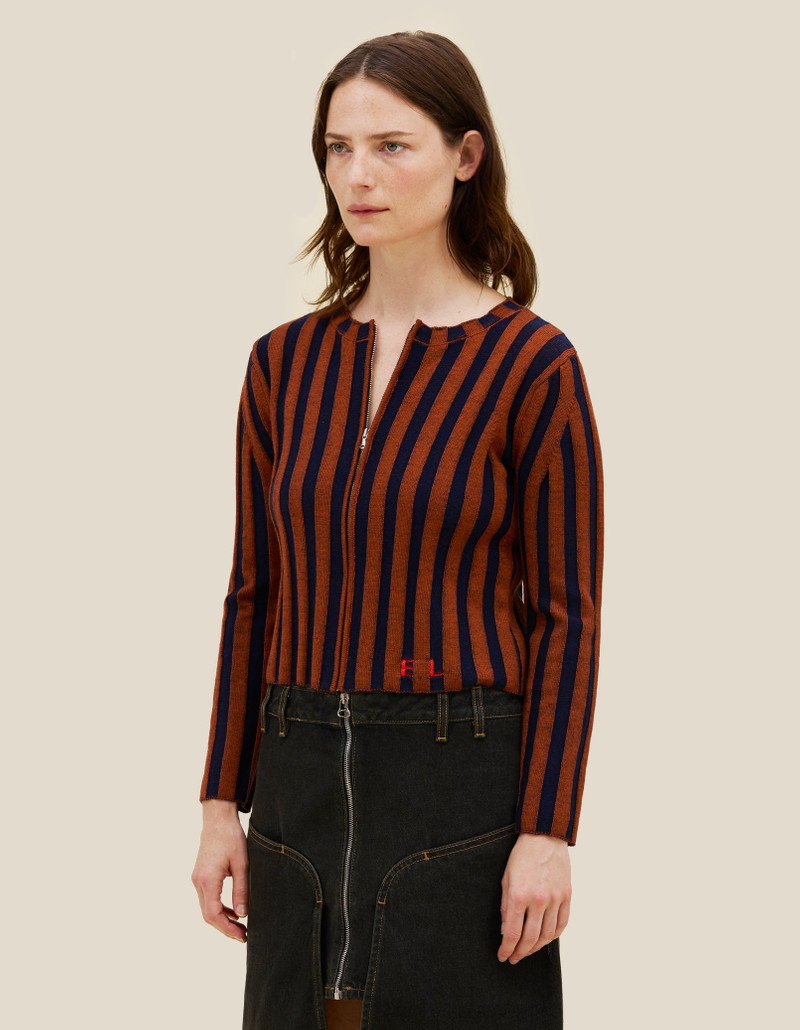 KEYBOARD ZIP CARDIGAN 4