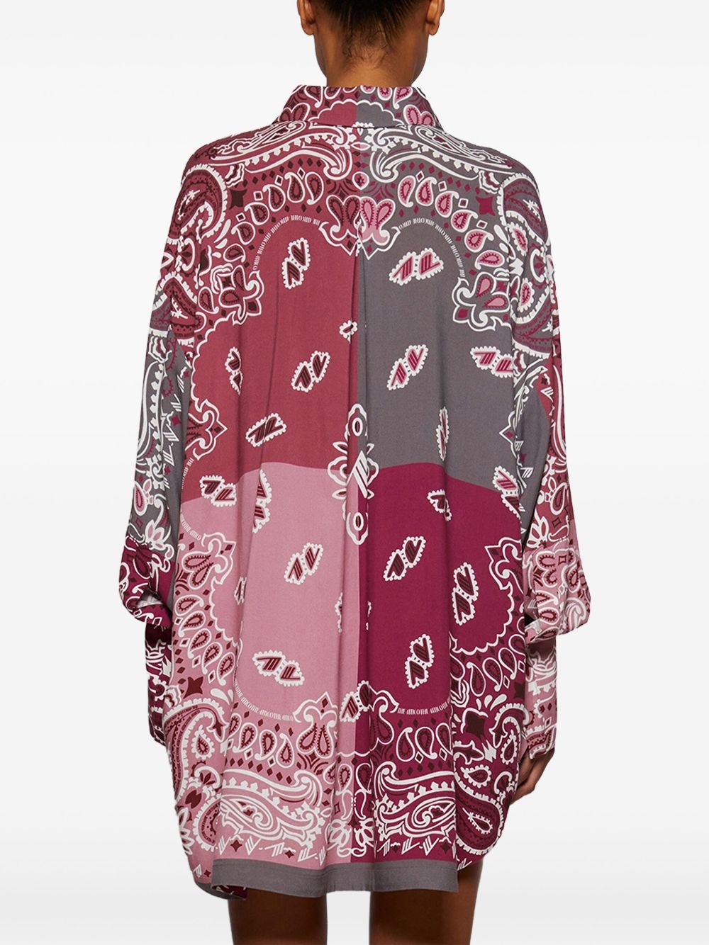 bandana-print shirt - 5