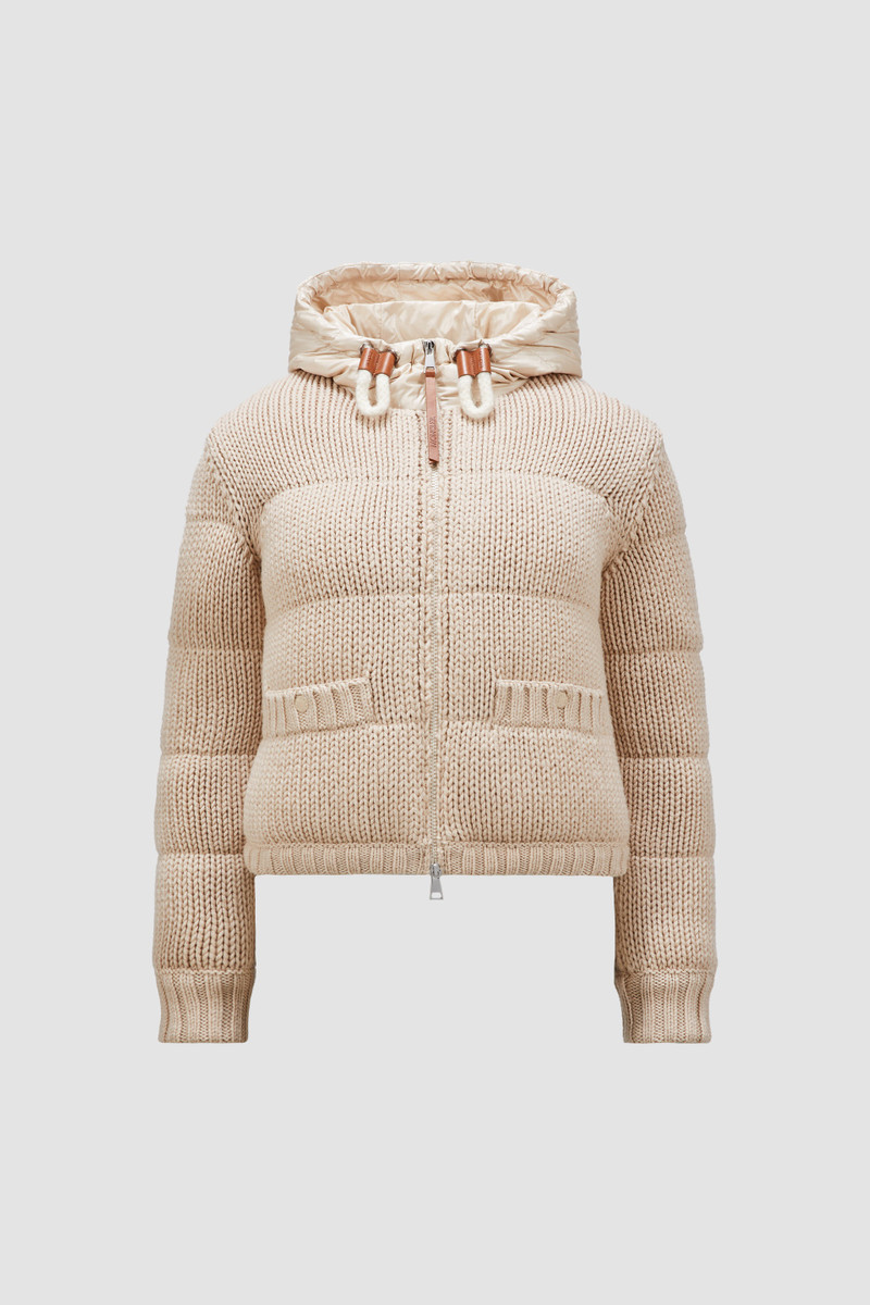 Padded Wool Zip-Up Hoodie 1