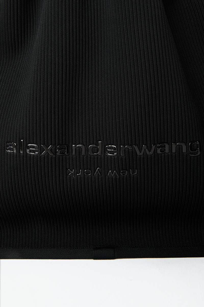 RYAN LARGE BAG IN RIBBED KNIT 4