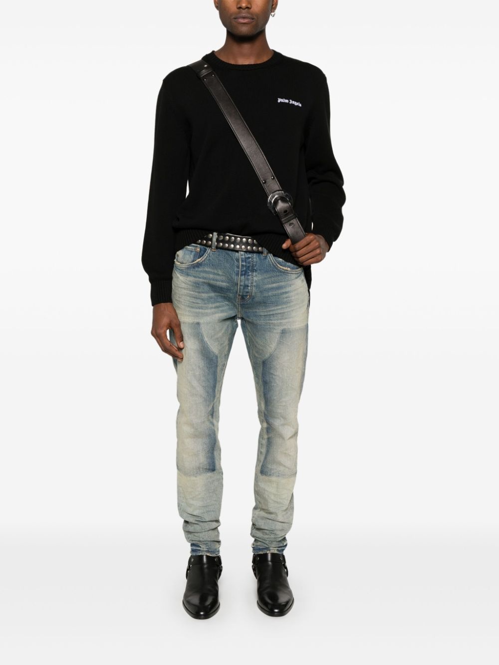 logo-embroidered sweater - 2