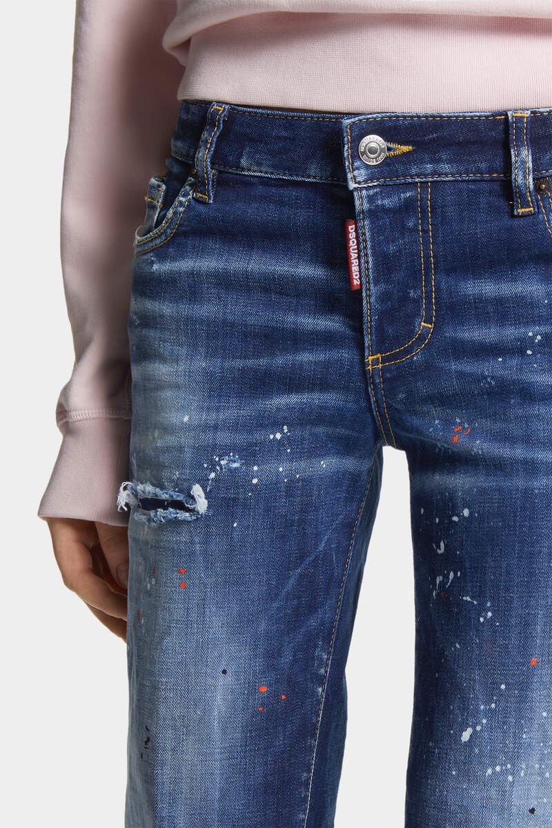 MEDIUM EASY RED SPOTS WASH JENNA JEANS - 5