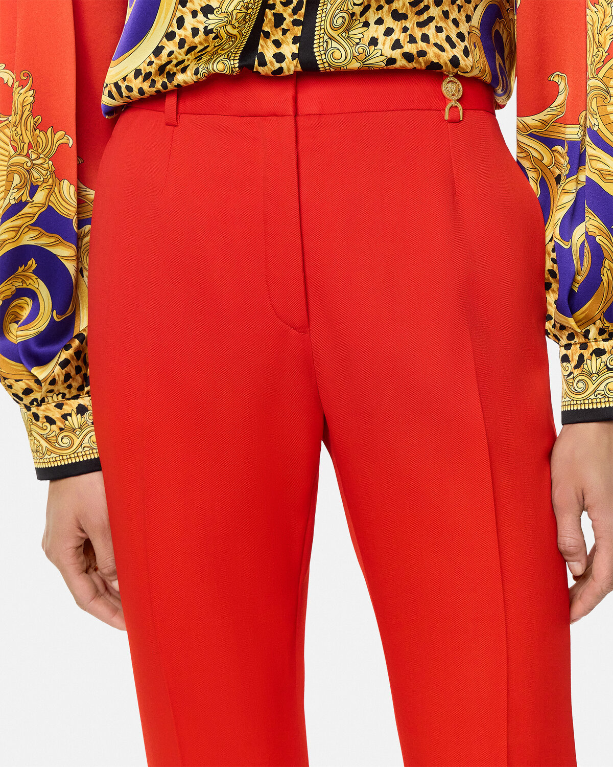 Wool DV Pants - 3