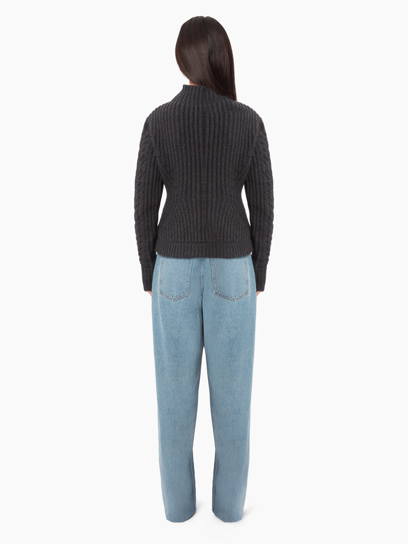 TURTLENECK SWEATER IN TWISTED WOOL 4