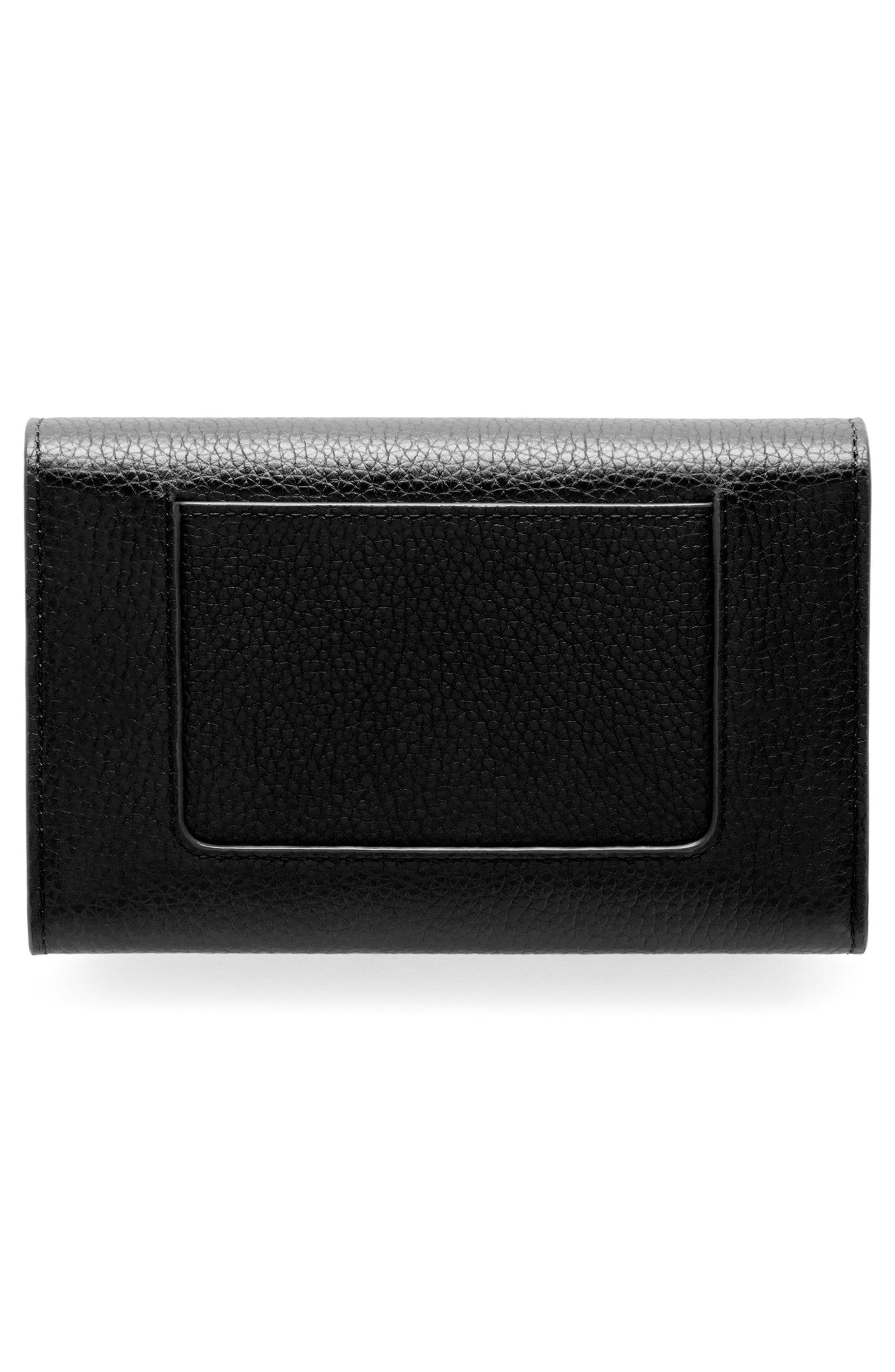 Mulberry Medium Darley Leather Continental Wallet in Black at Nordstrom - 3