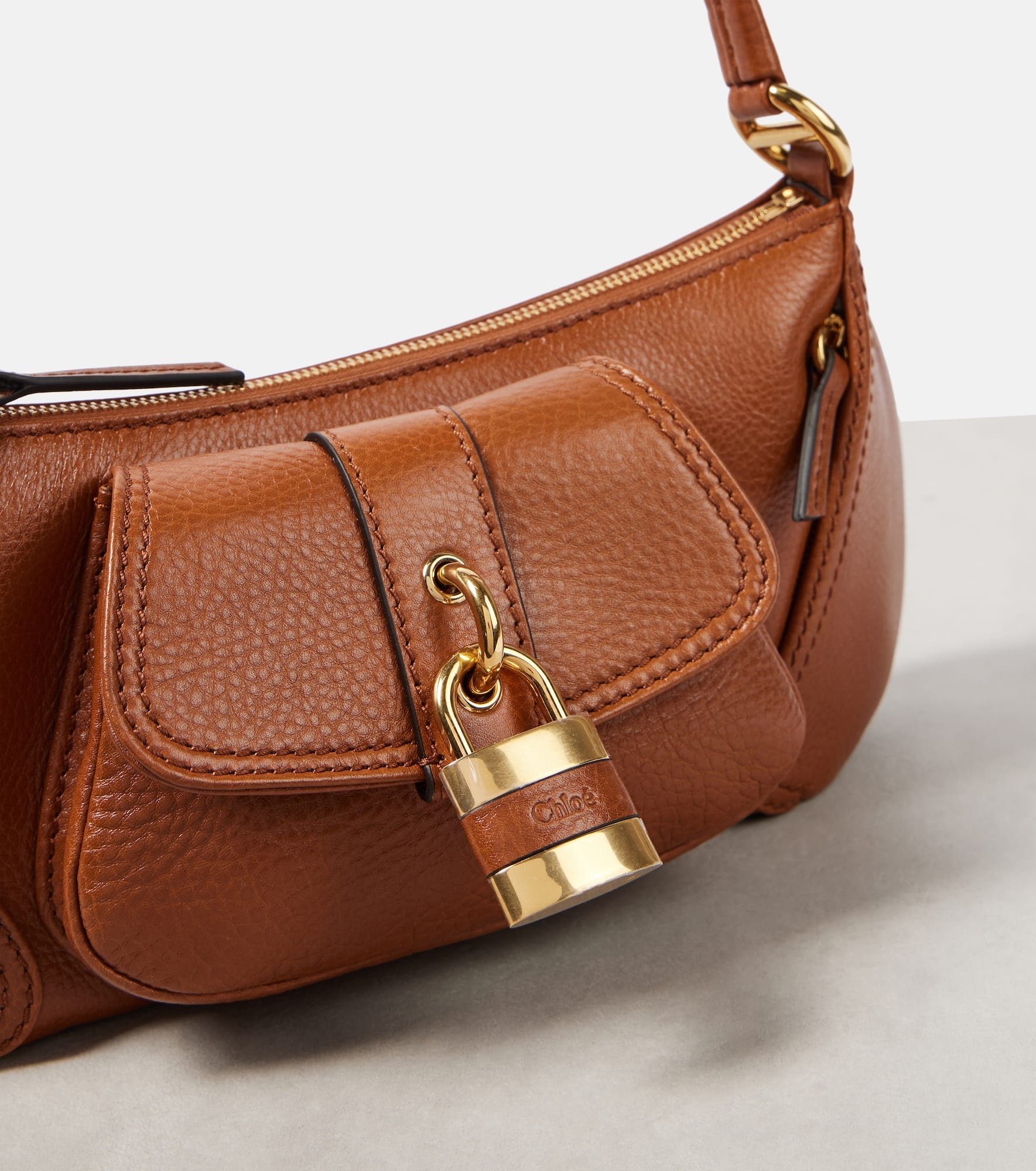 The 99 Small leather shoulder bag - 5