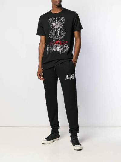 PHILIPP PLEIN Platinum Teddy Bear T-shirt outlook