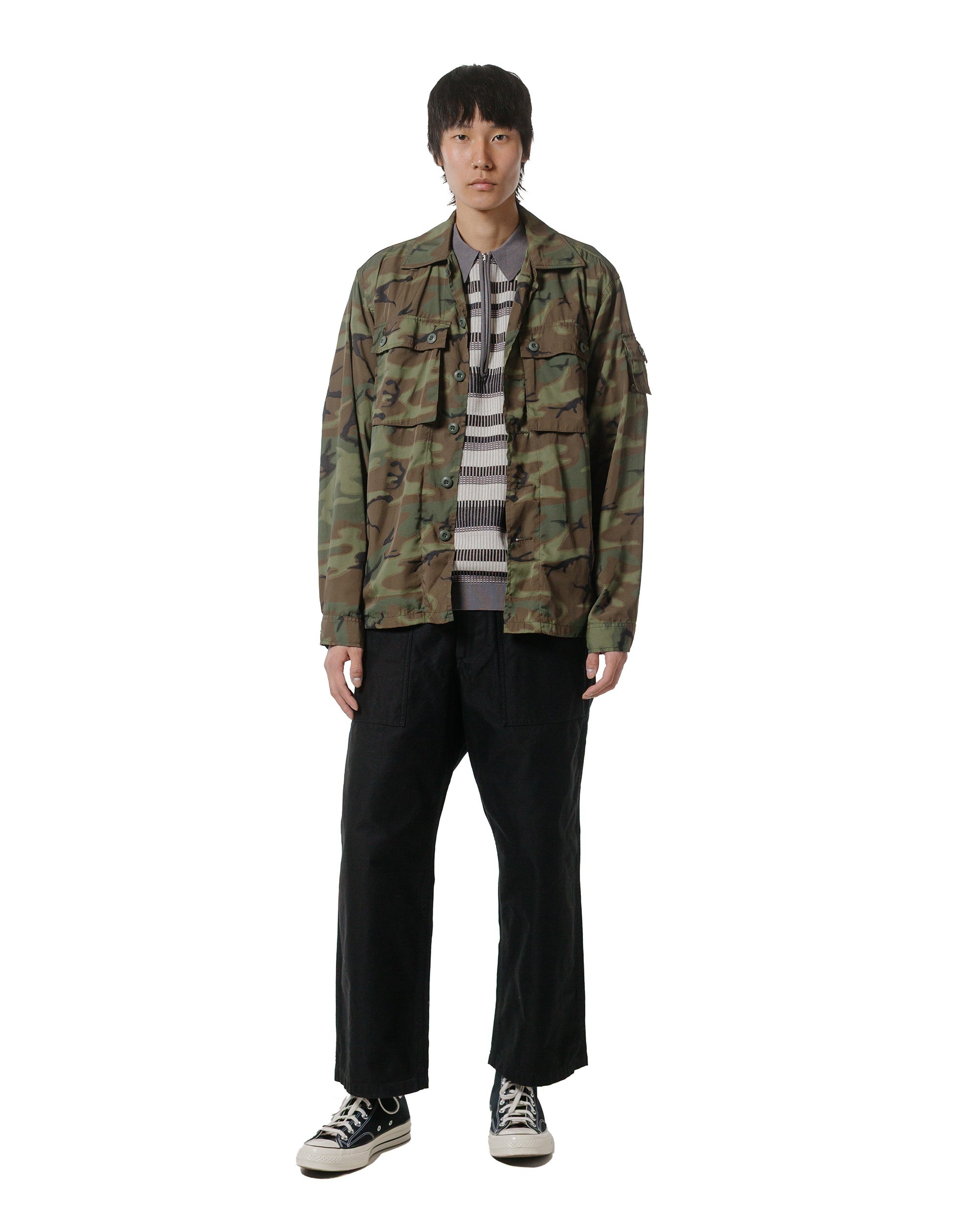 MIL-SHT Mesh Camo Jacquard Mapping Print - 4
