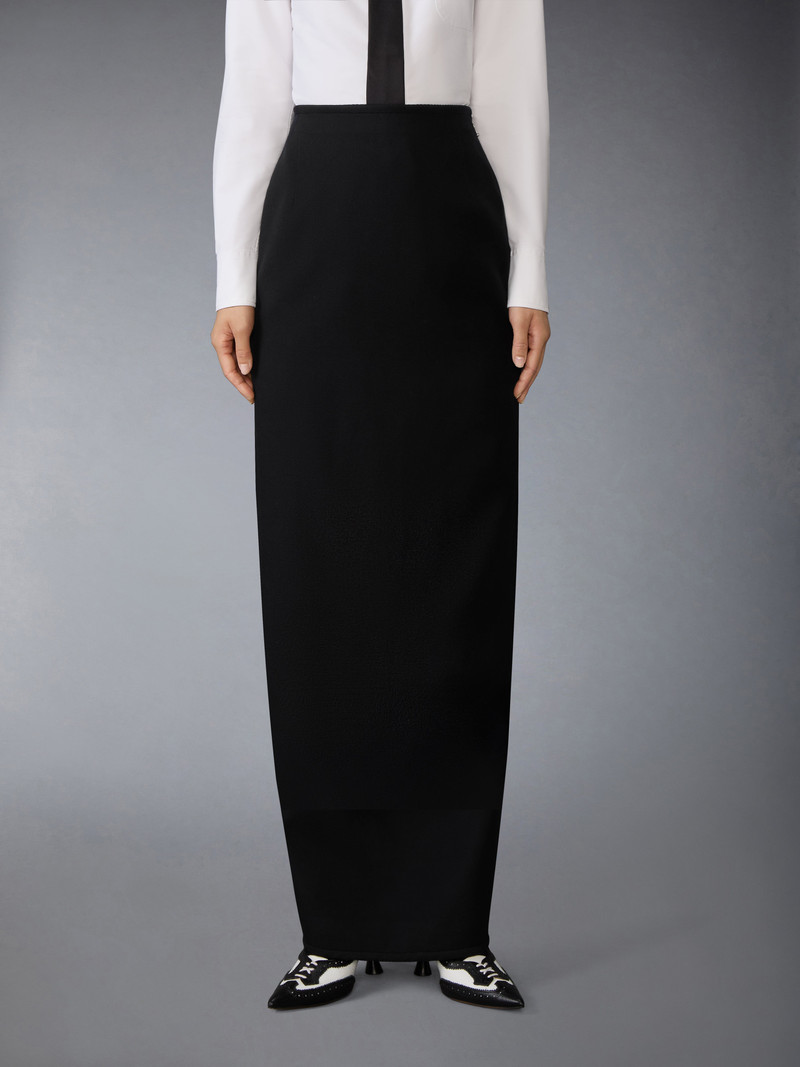 Thom Browne WHIPCORD HOBBLE MAXI SKIRT outlook