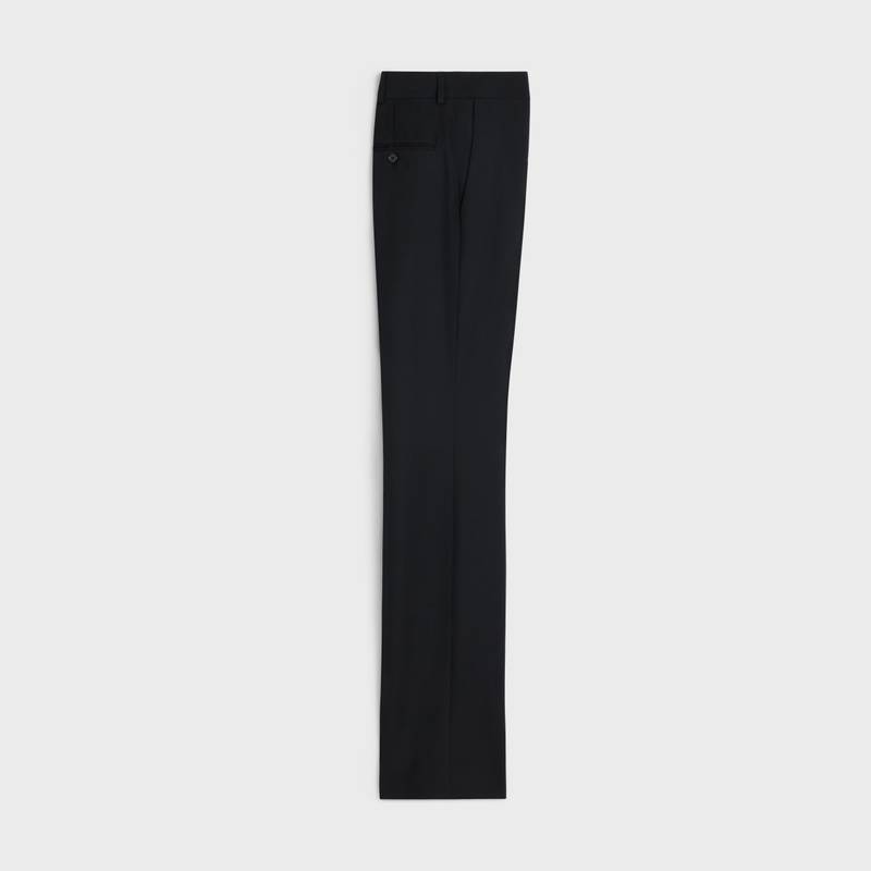 CELINE flared pants in wool gabardine outlook
