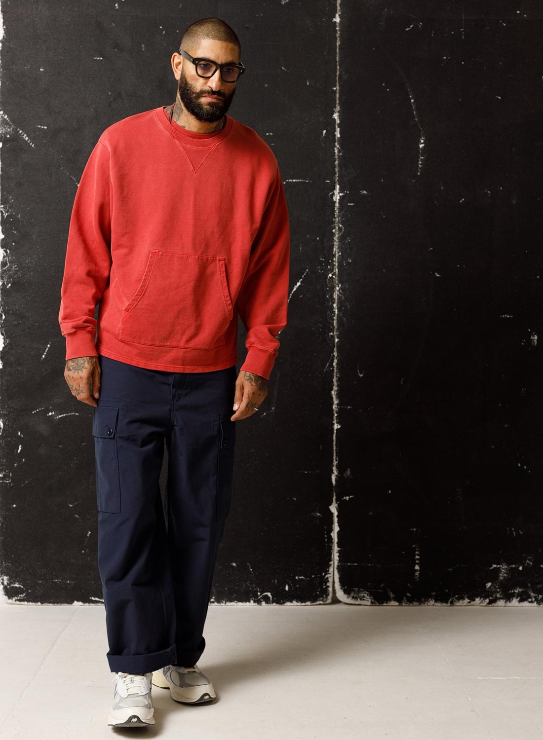 Dutch Pant in Black Navy - 4