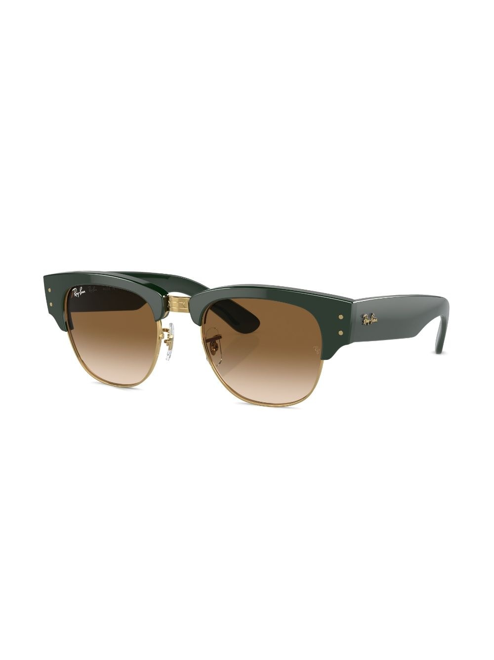 Mega Clubmaster tinted-lenses sunglasses - 3