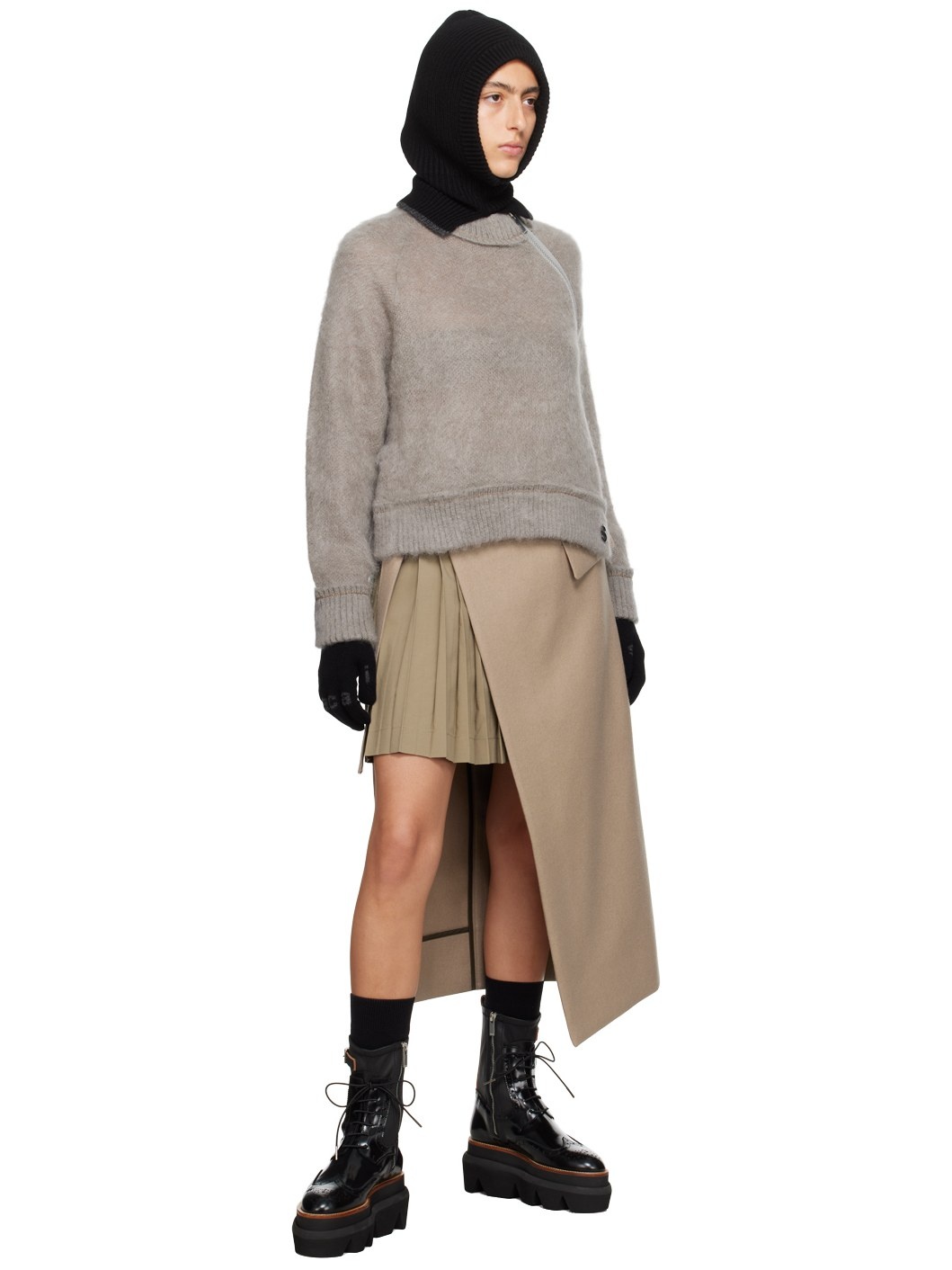sacai Wingtip Engineer Sock Boots | REVERSIBLE sacai Wingtip Engineer Sock Boots | REVERSIBLE