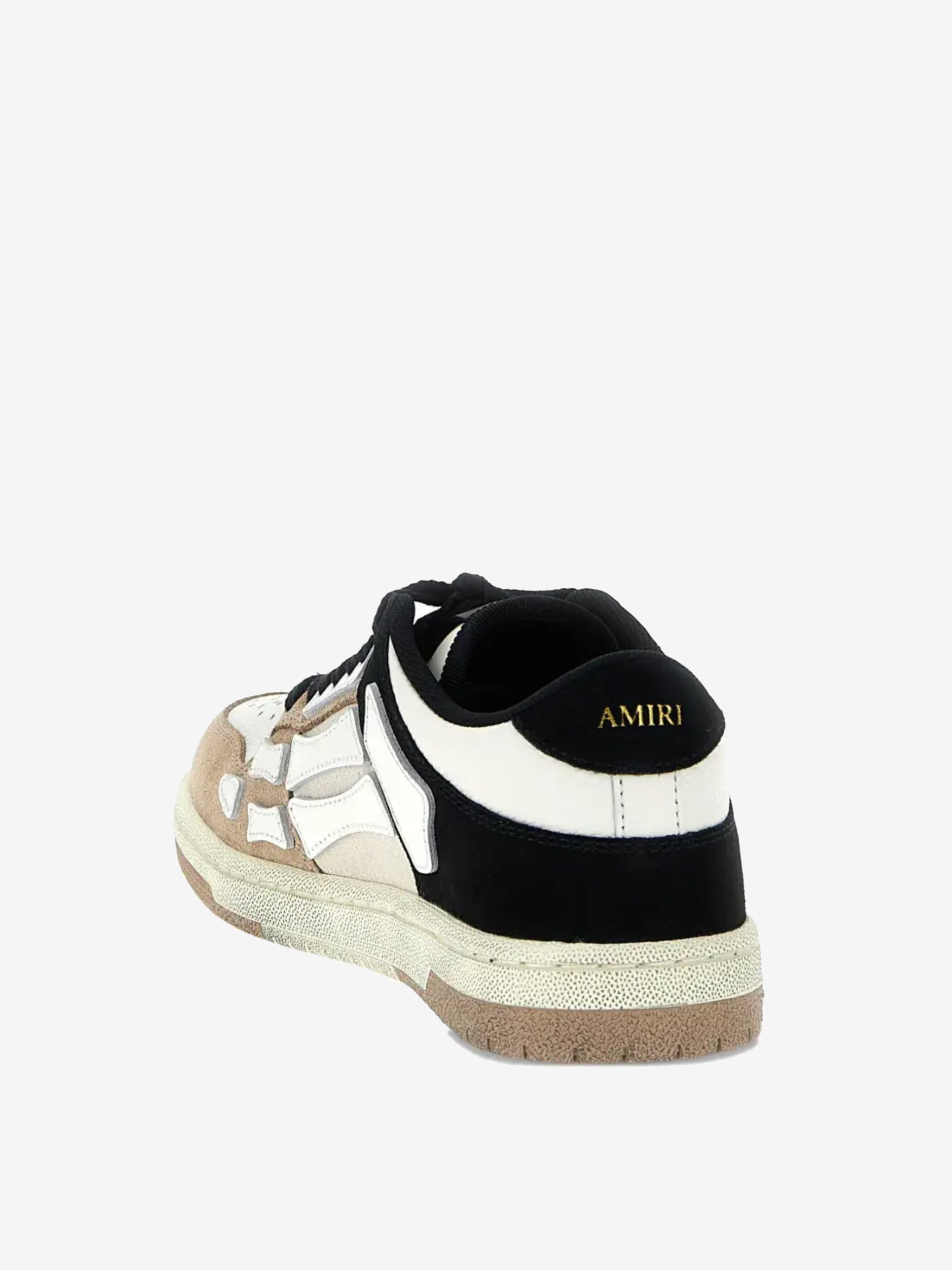 AMIRI - Men Distressed Skel Top Low Sneakers - 3