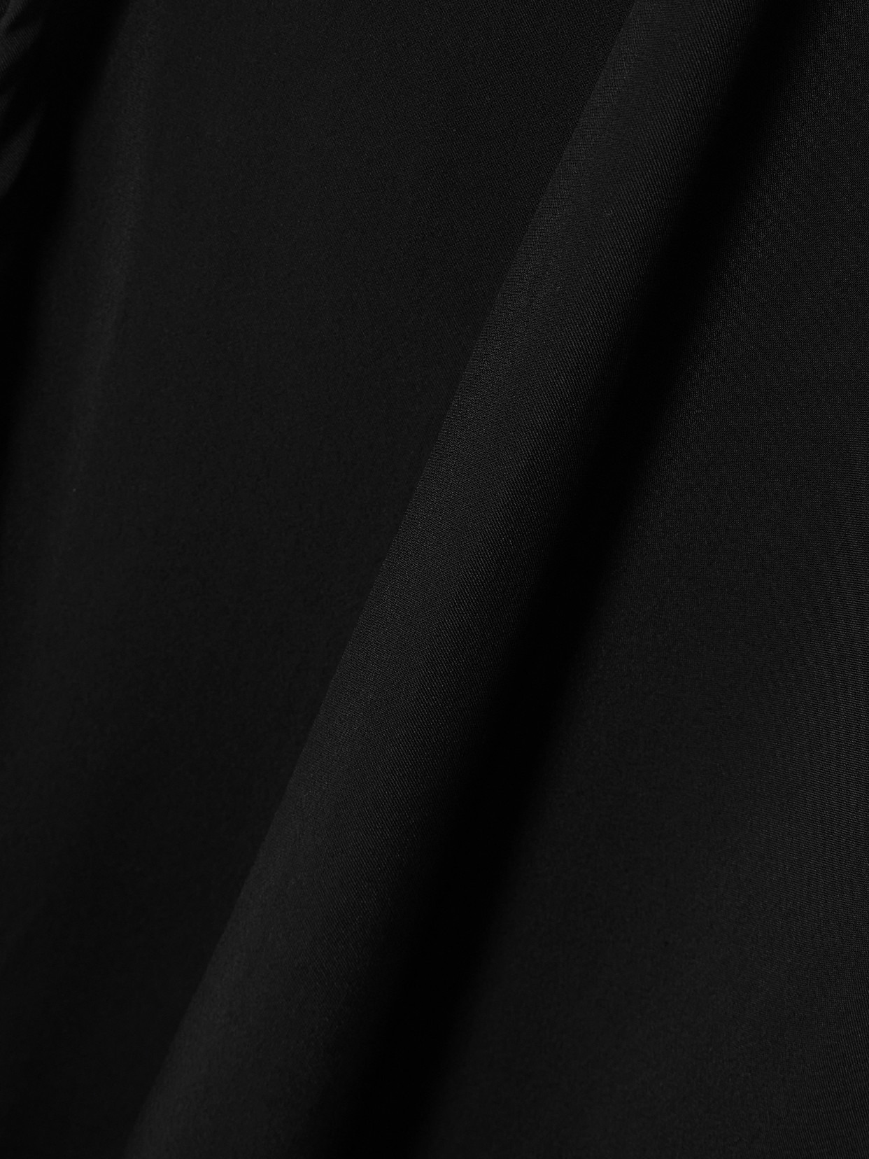 Clara Draped Crepe Gown - 4