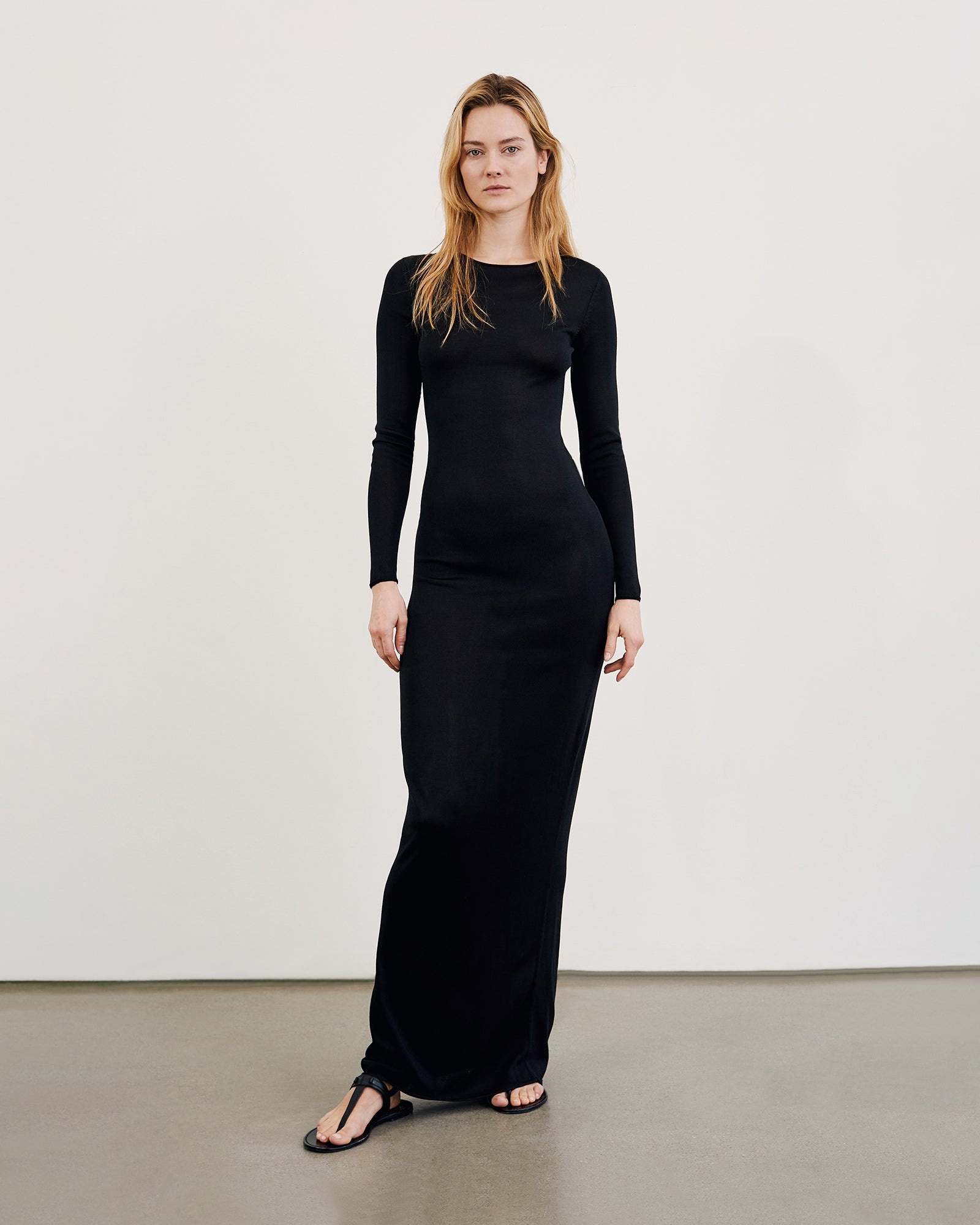 CAPER KNITTED DRESS - 3