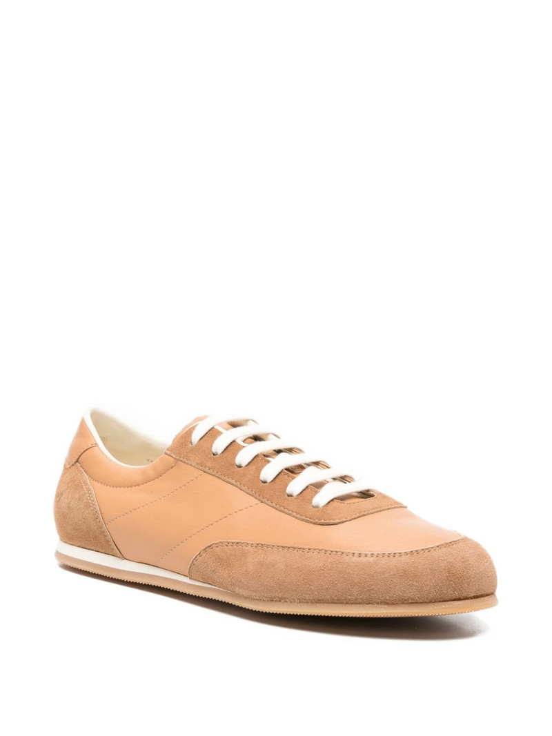 Common Projects suede panel sneakers outlook