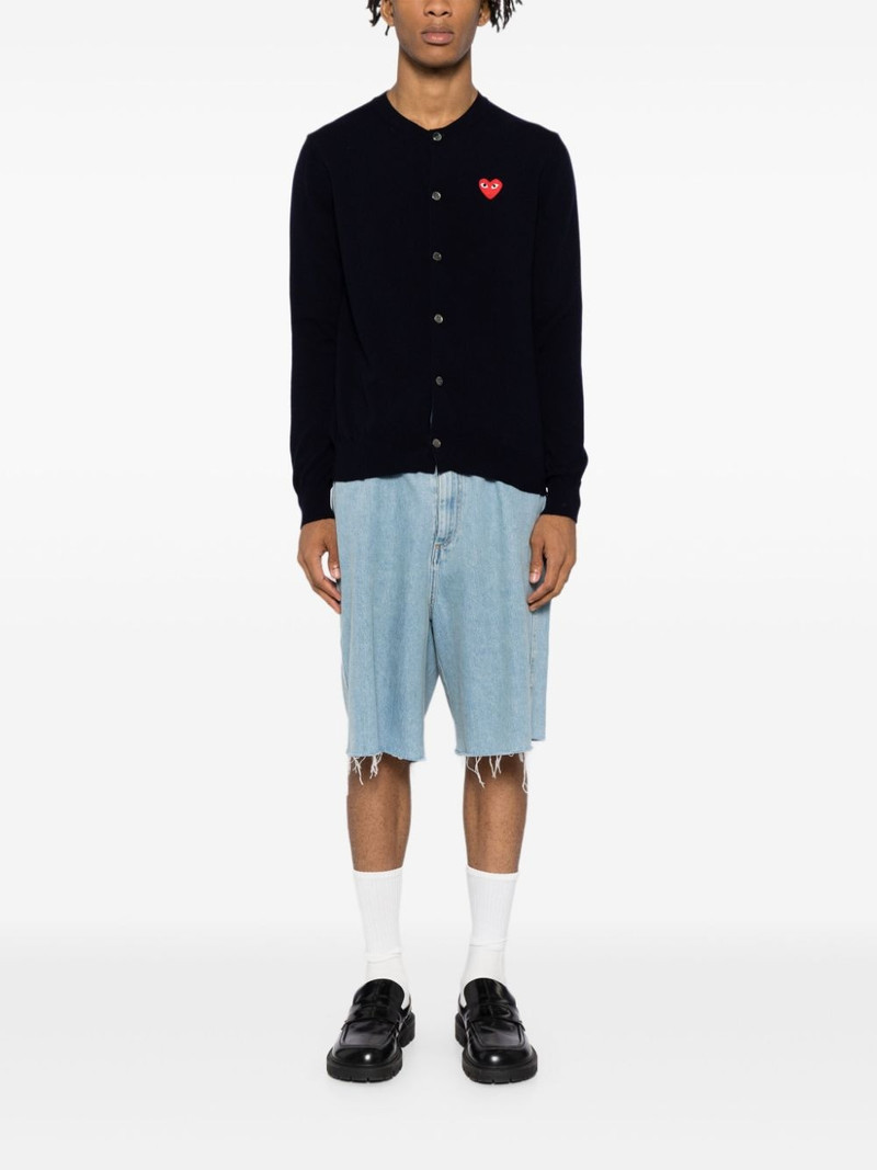 Comme des Garçons PLAY wool cardigan outlook