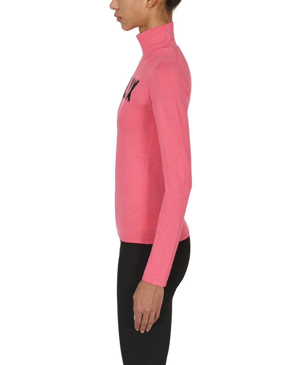 INTARSIA LOGO TURTLENECK - 4