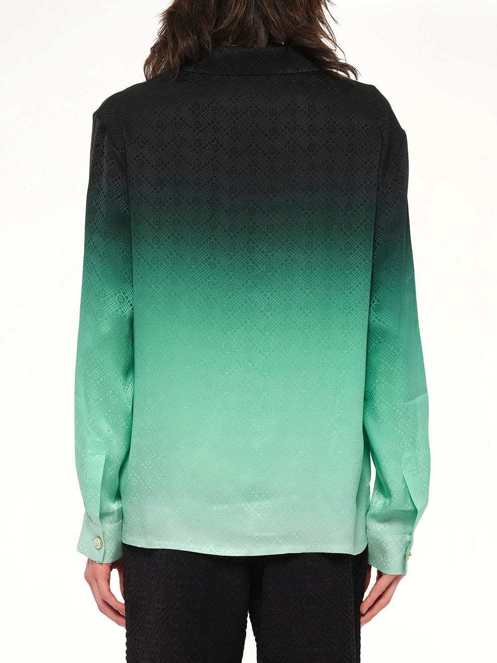 Ping Pong Gradient Shirt in Green - 5