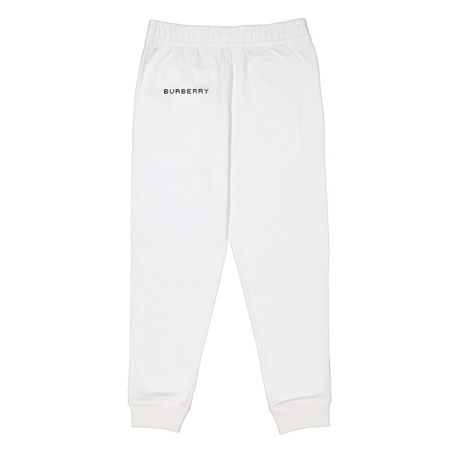 Burberry Larkan Embroidered Floral Cotton Jogging Pants - 2