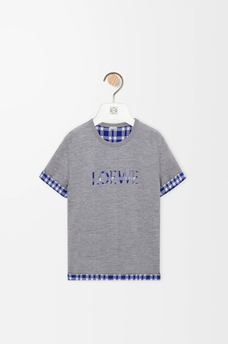Top in wool and cotton 1