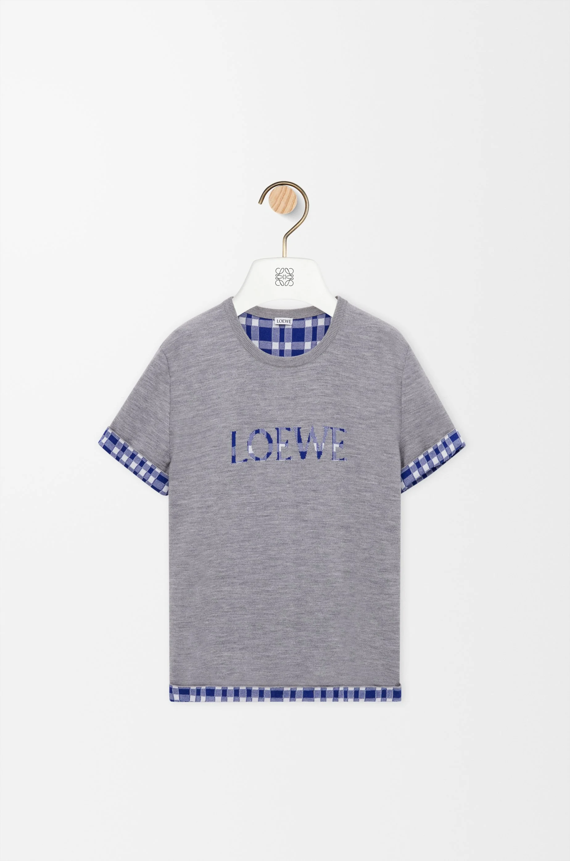 Top in wool and cotton - 1