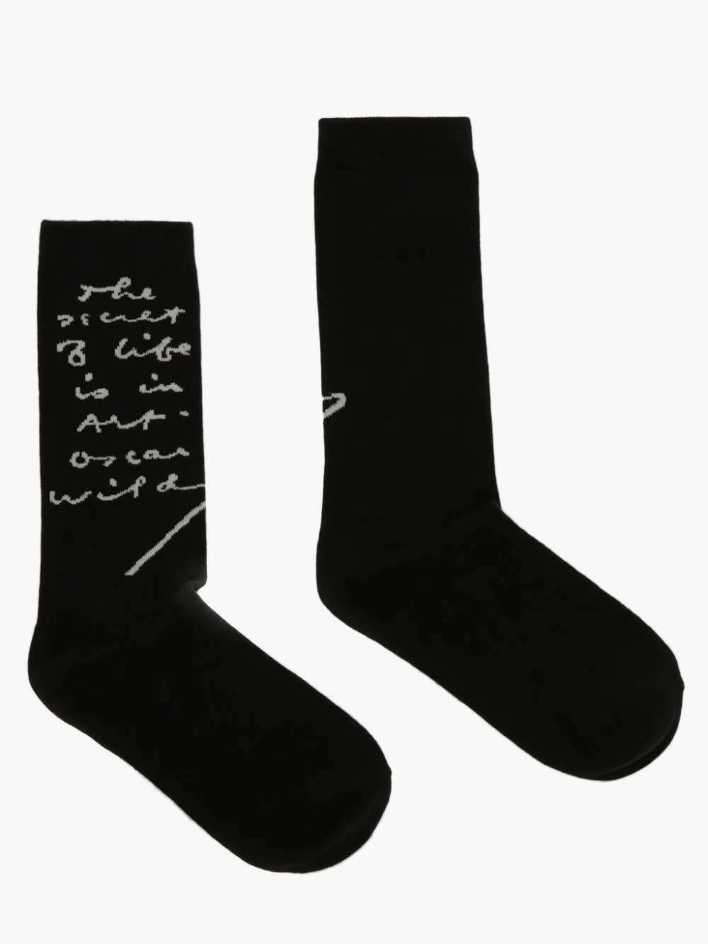 OSCAR WILDE CAPSULE: QUOTE ANKLE SOCKS - 1