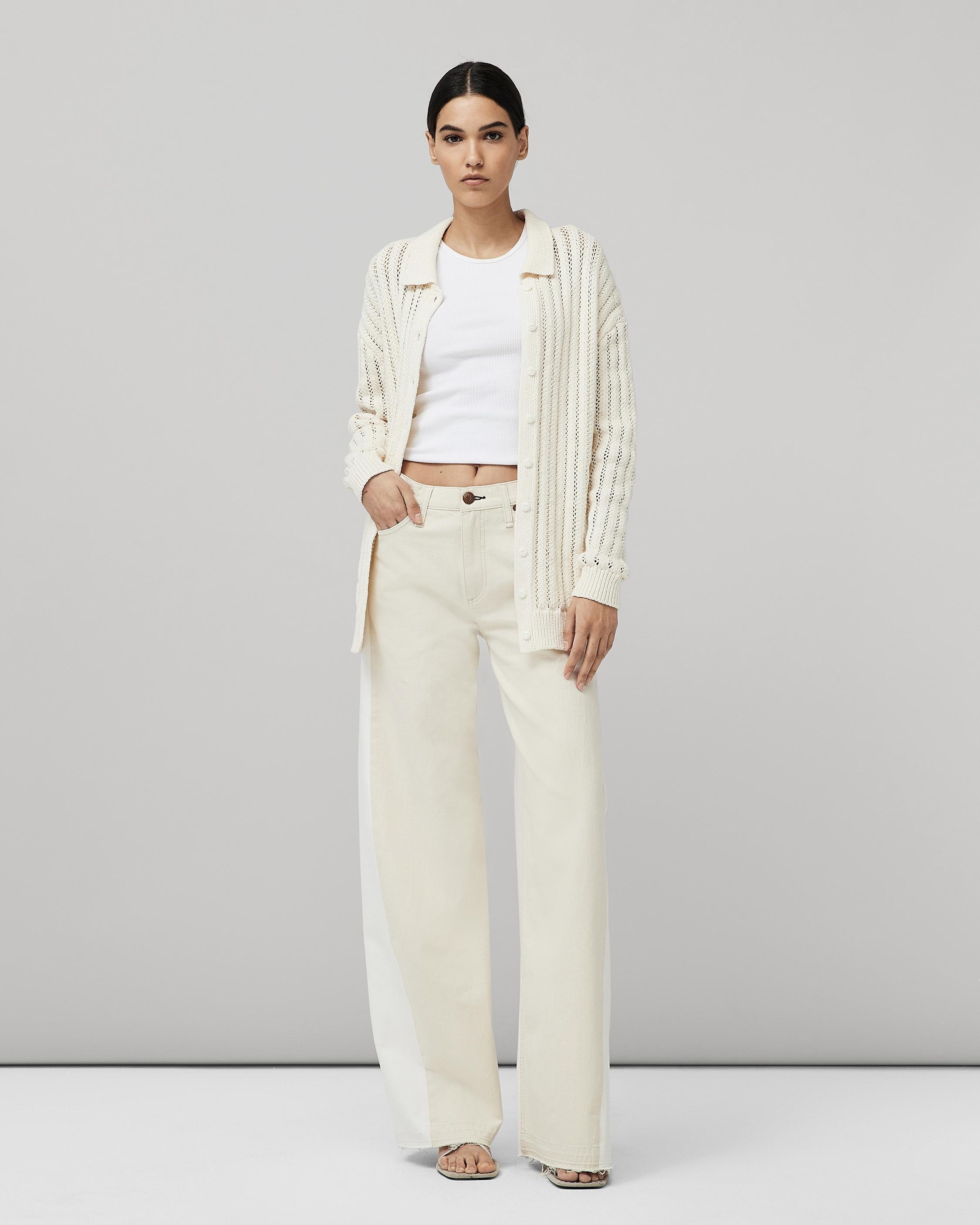 Adrienne Cotton Cardigan
Relaxed Fit Sweater - 2