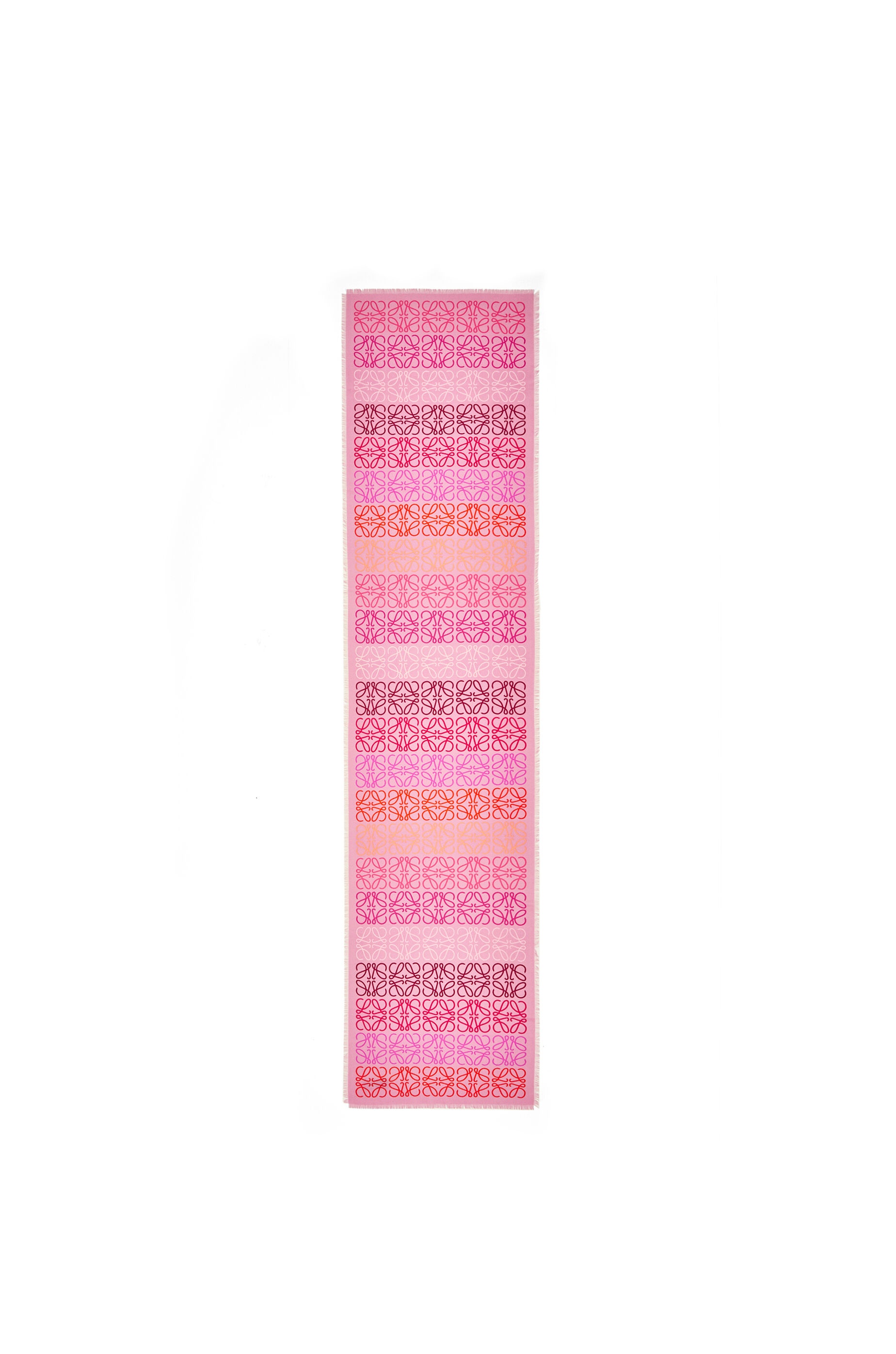 Anagram lines scarf in wool and cashmere - 2