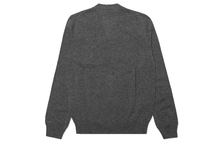 COMME des GARCONS PLAY Cardigan Double Emblem 'Grey' AZ-N058-051-3 - 2
