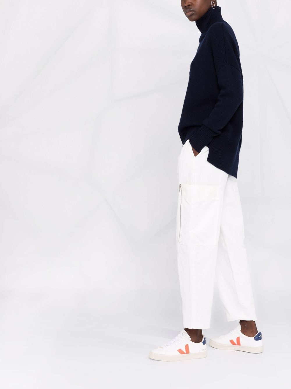 oversized cashmere jumper - 4