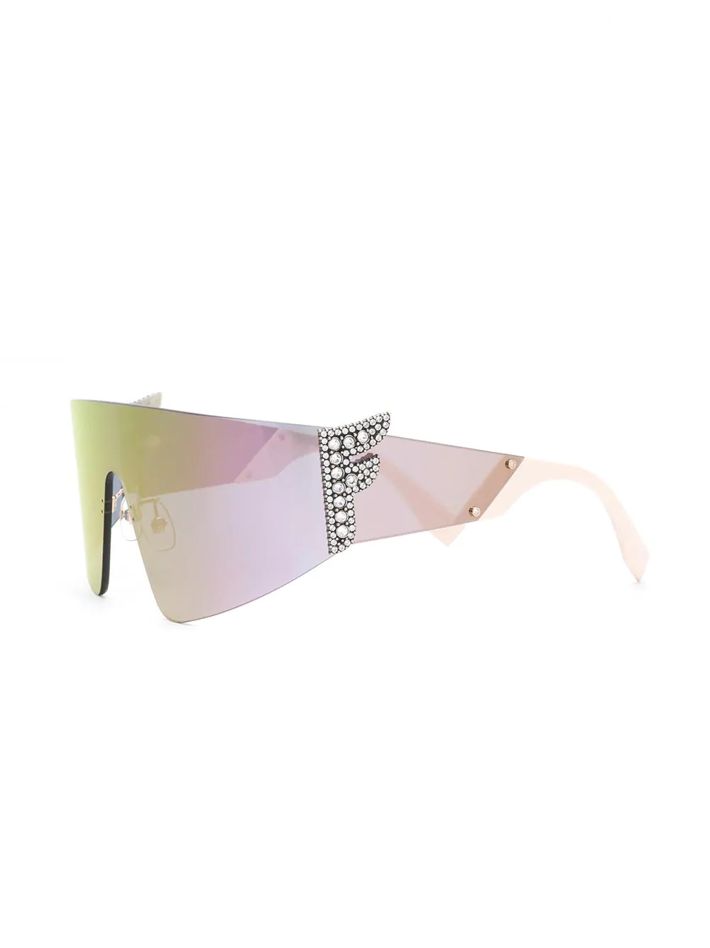 crystal-embellished sunglasses - 2