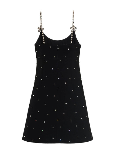 Miu Miu embellished faille cady dress outlook