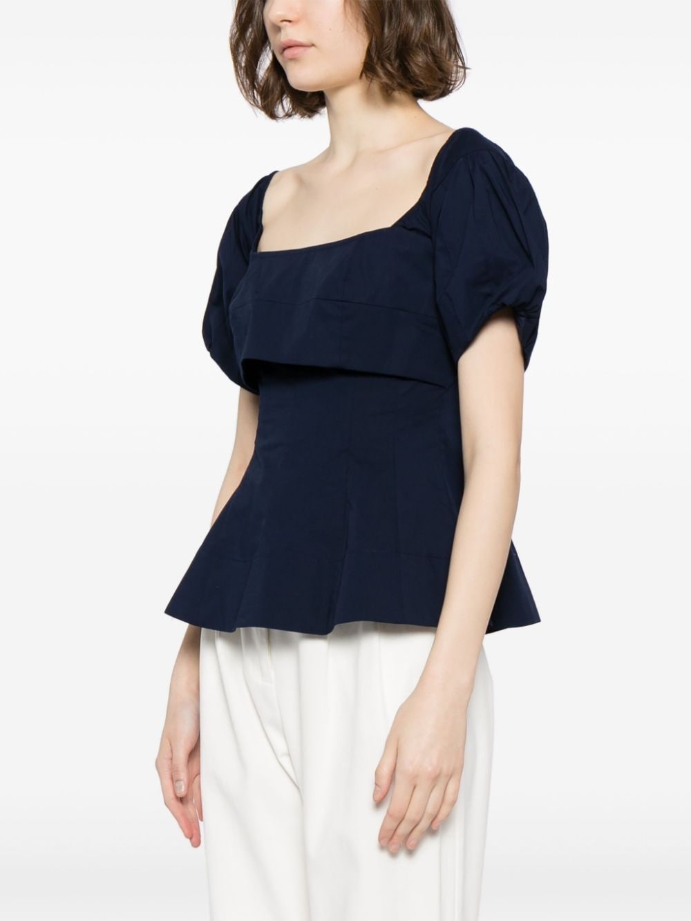 Palermo square-neck blouse - 3