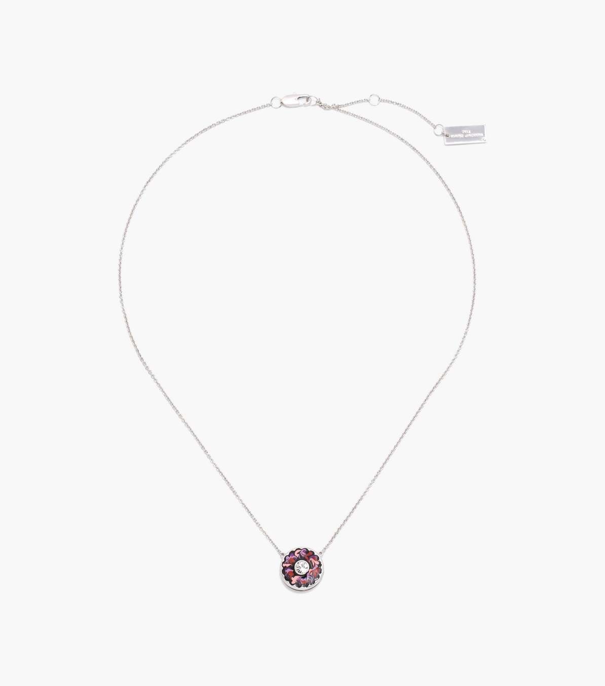 THE MARBLED MEDALLION PENDANT - 4