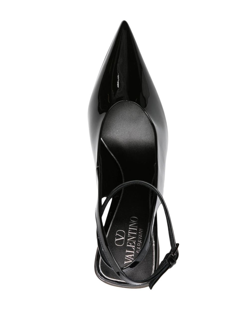 110mm pointed-toe patent leather pumps - 4