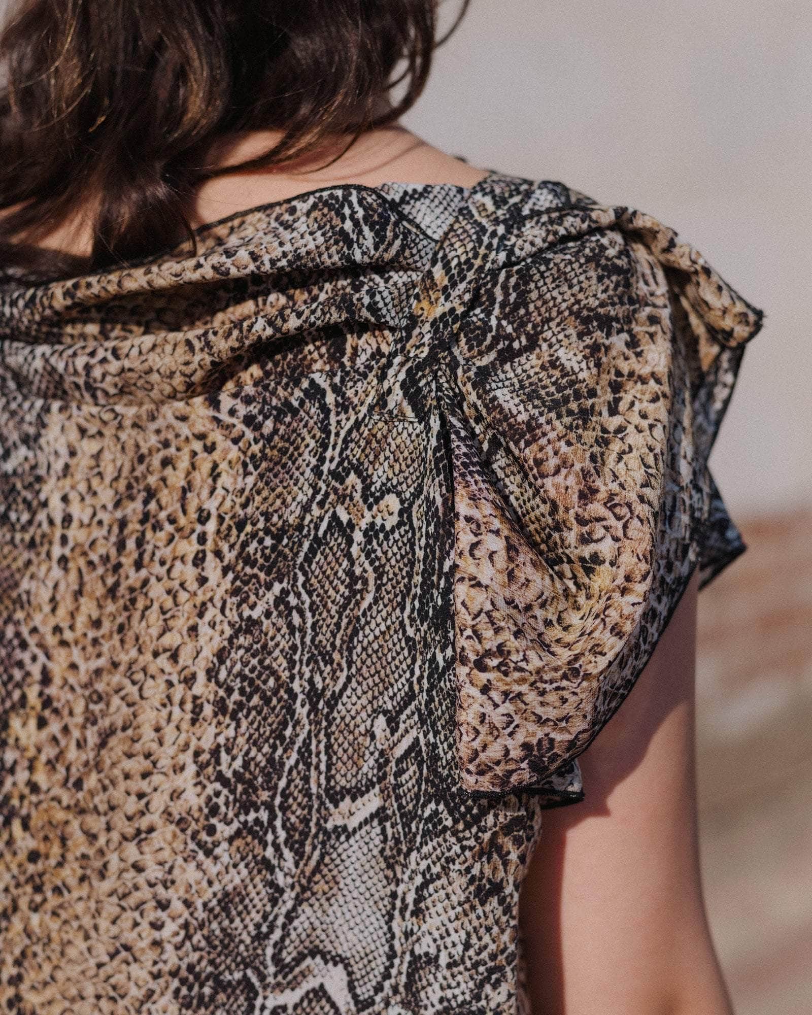 Rema Dress - Silk Crepe - 5