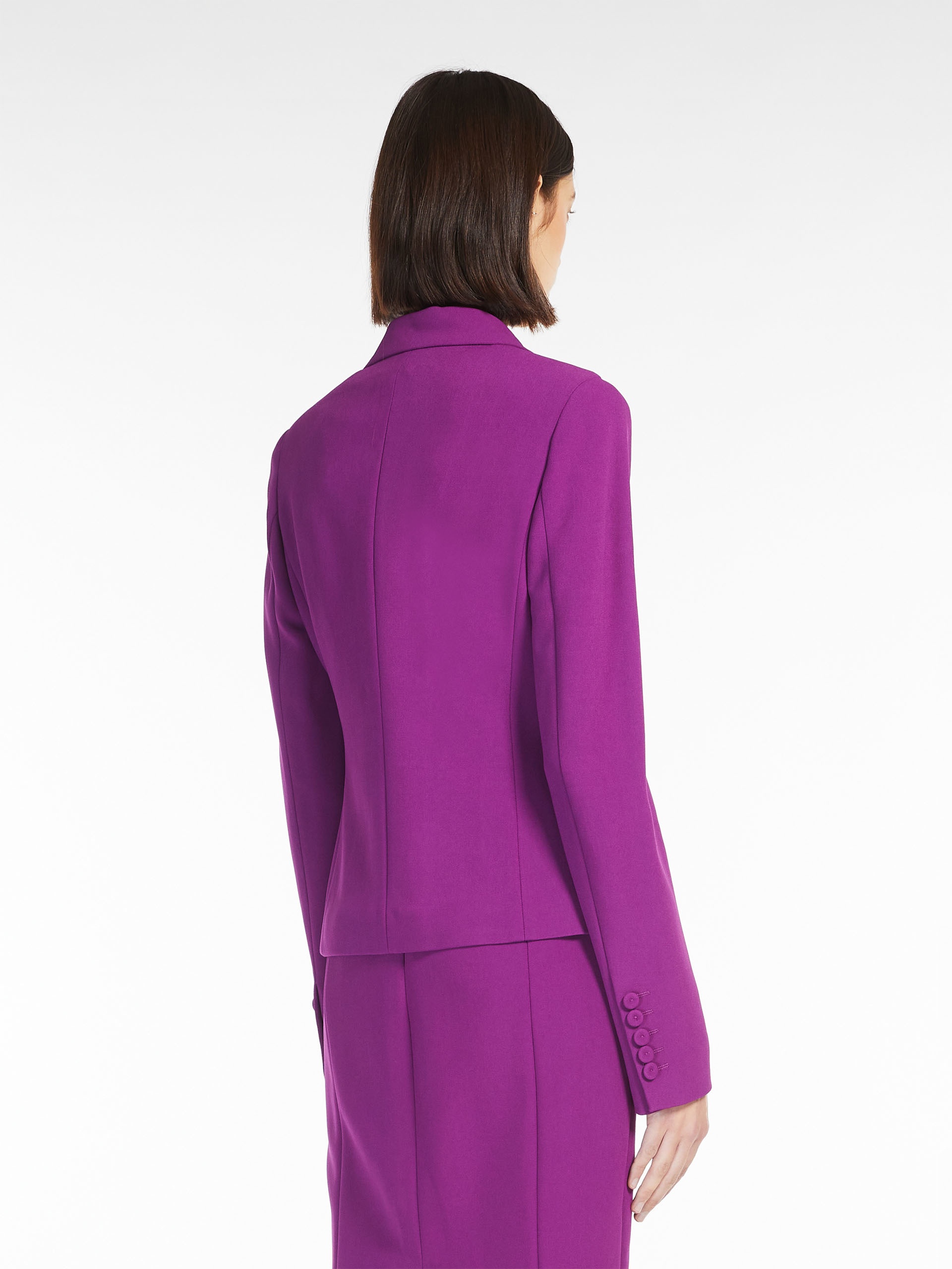 AGIATE Viscose cady blazer - 4