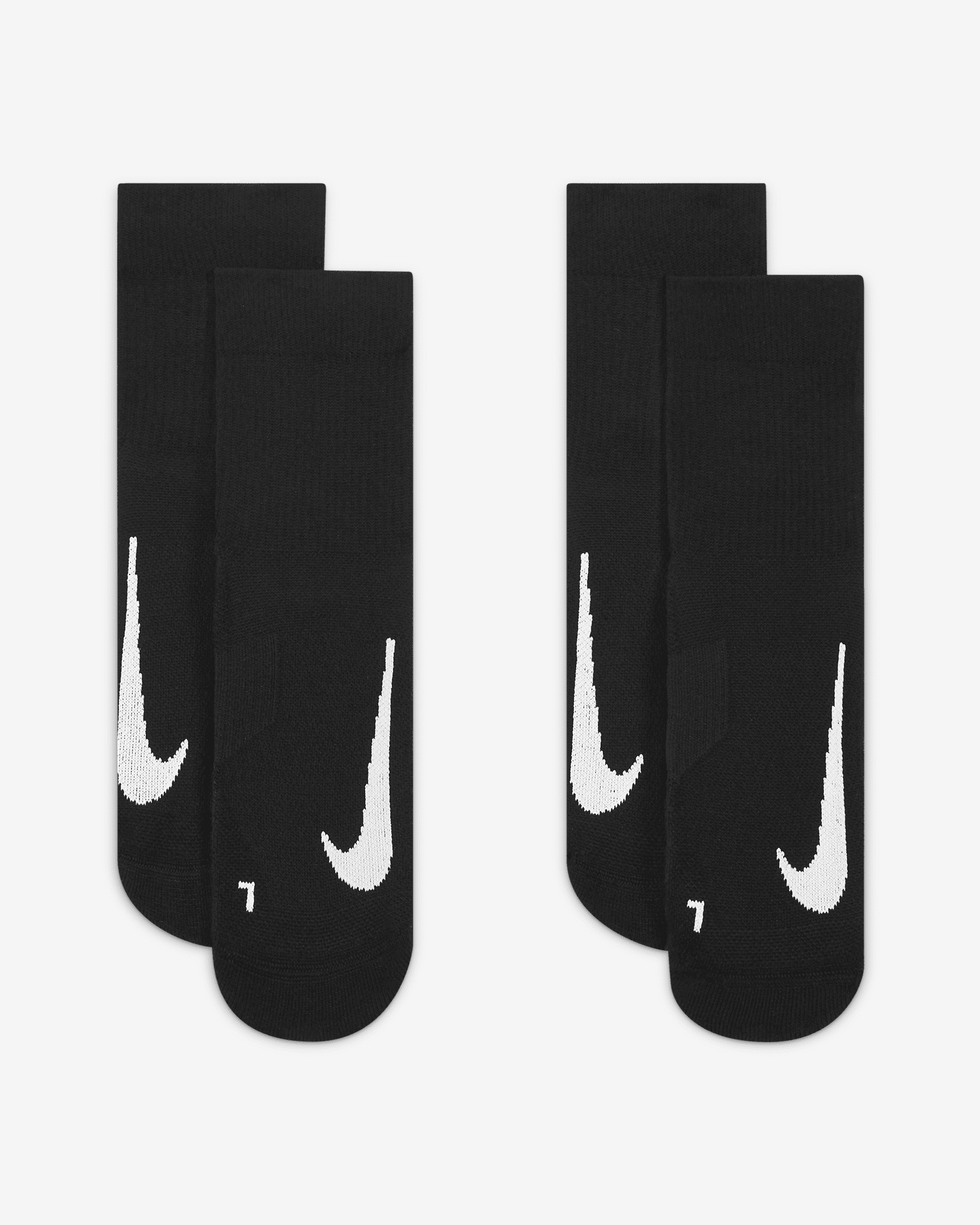 NikeCourt Multiplier Max Tennis Ankle Socks (2 Pairs) - 2