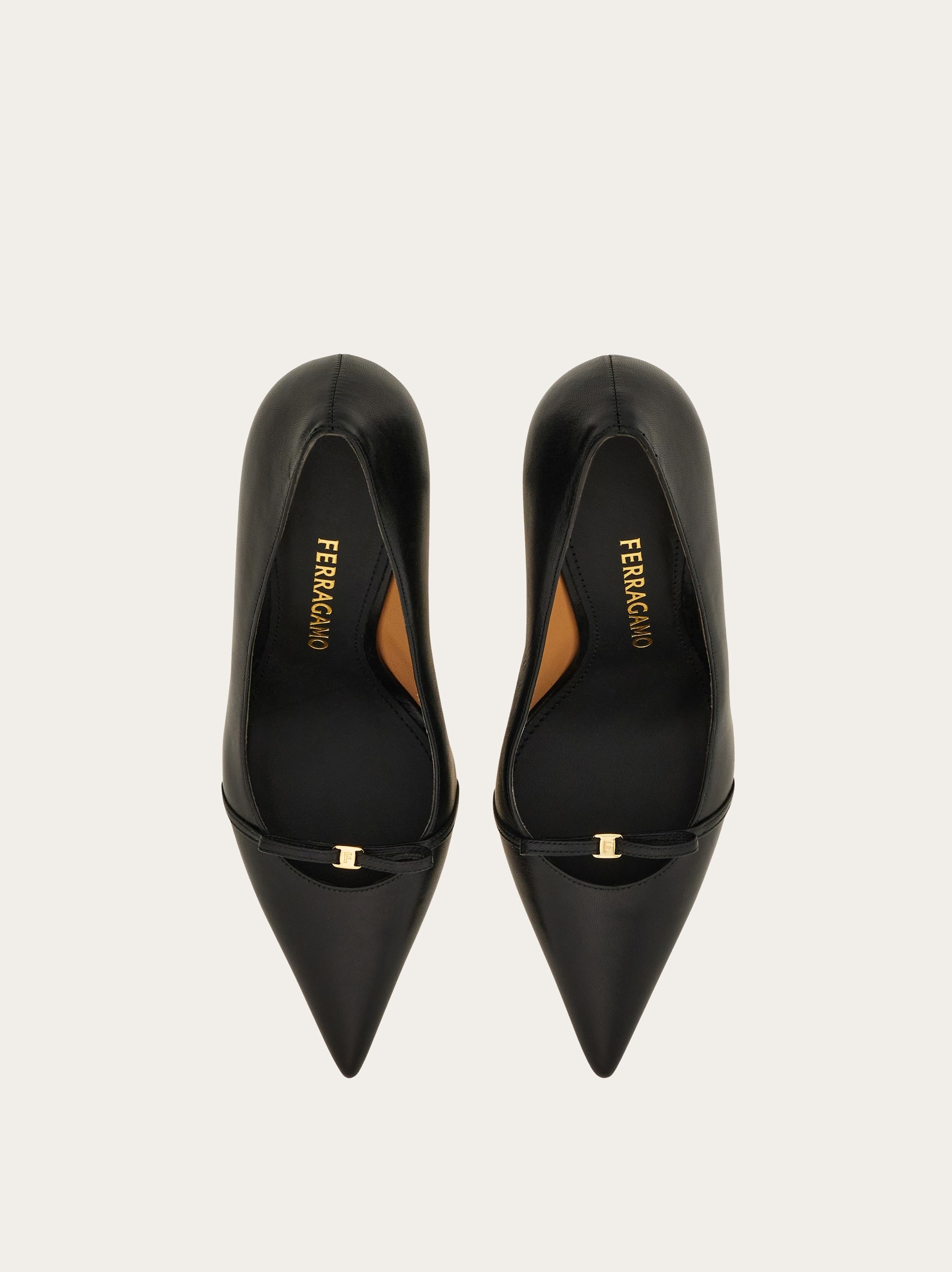 Mini bow mid heel pump - 2